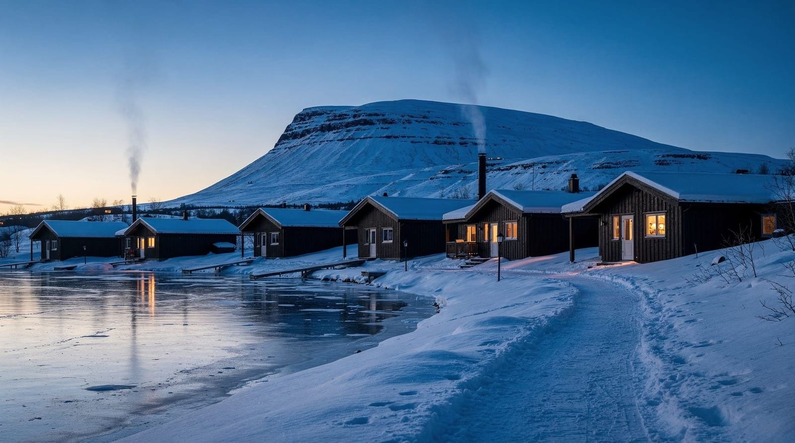 Äkäslompolo: het dorp aan de voet van Ylläs