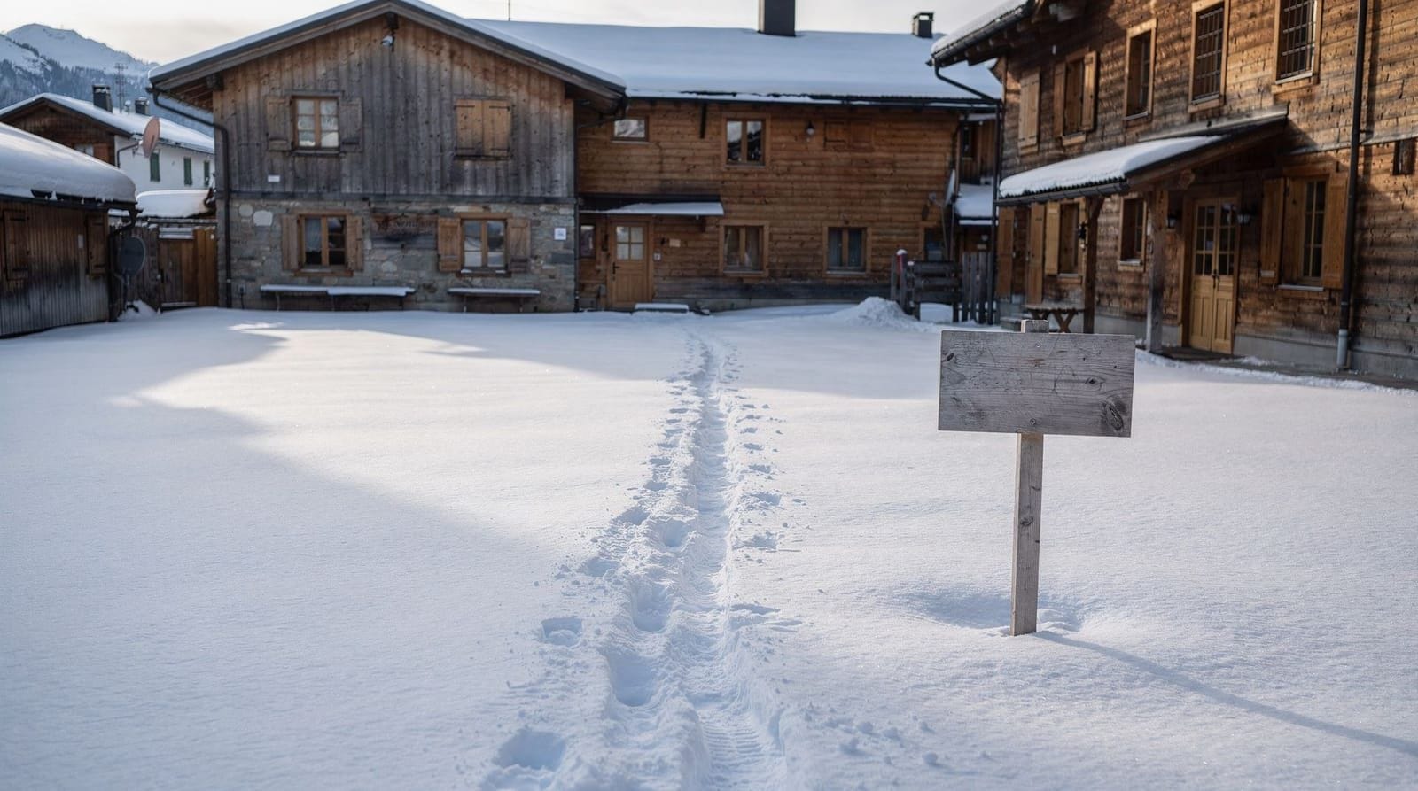 El círculo polar ártico en Rovaniemi