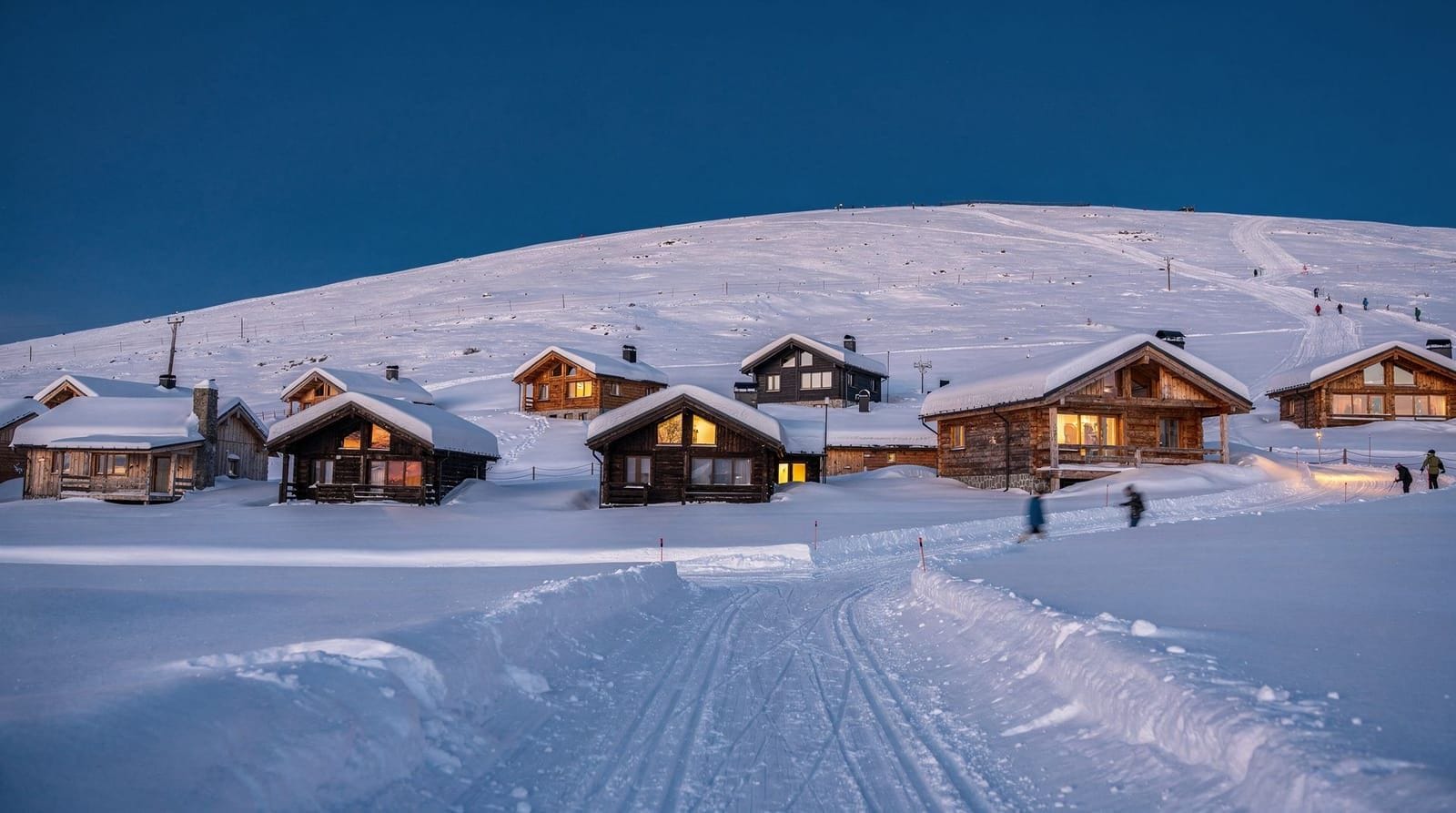 Saariselkä: een fellbasis voor ski's, sneeuwscooters en het noorderlicht