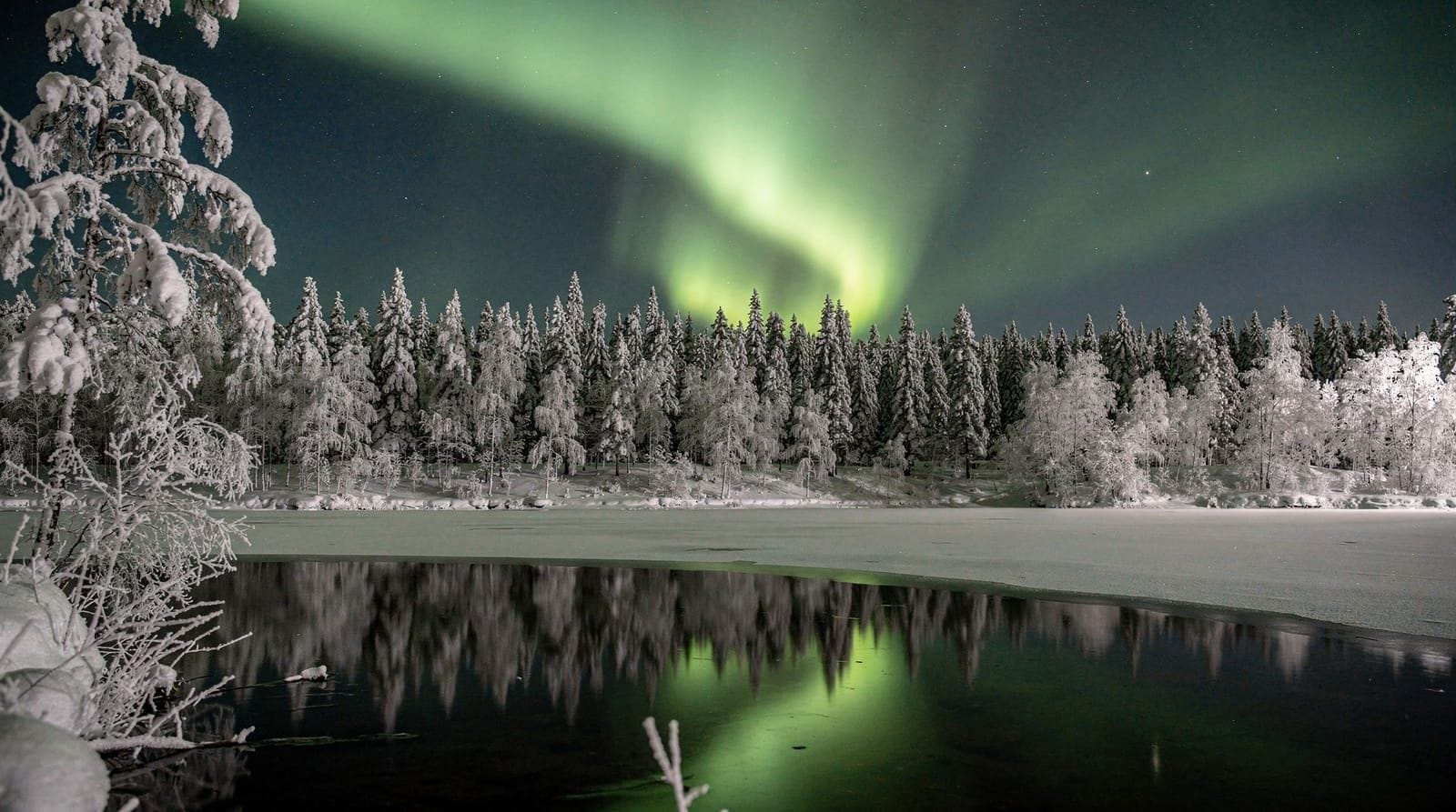 Camera settings for the northern lights