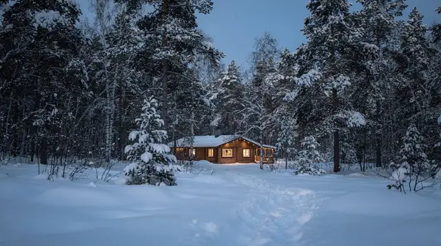 December crowds in Rovaniemi