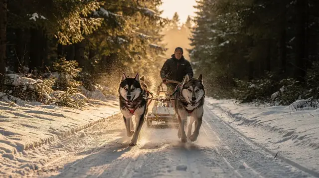 Husky sledding tour durations in Rovaniemi, compared