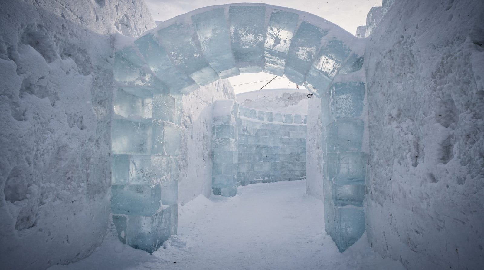 Le SnowCastle de Kemi, reconstruit chaque hiver