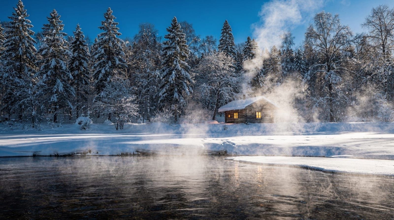 L'inverno e il kaamos a Rovaniemi