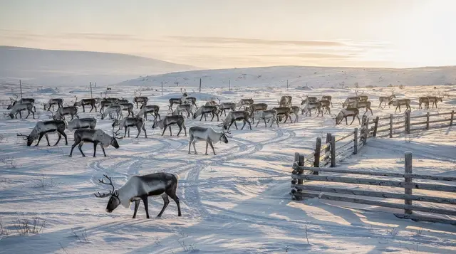 Reindeer herding: a real Sámi livelihood, not a show