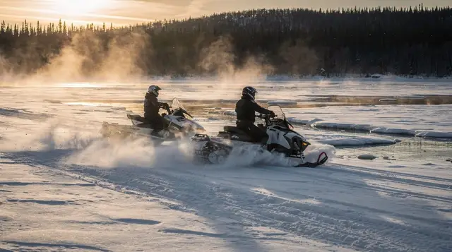 The single-driver supplement on snowmobile safaris
