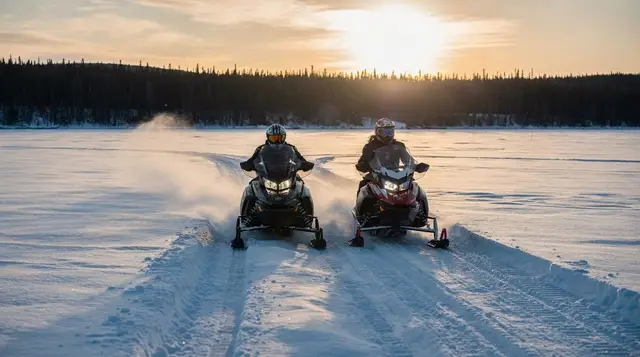 Snowmobile safaris from Rovaniemi: what actually happens