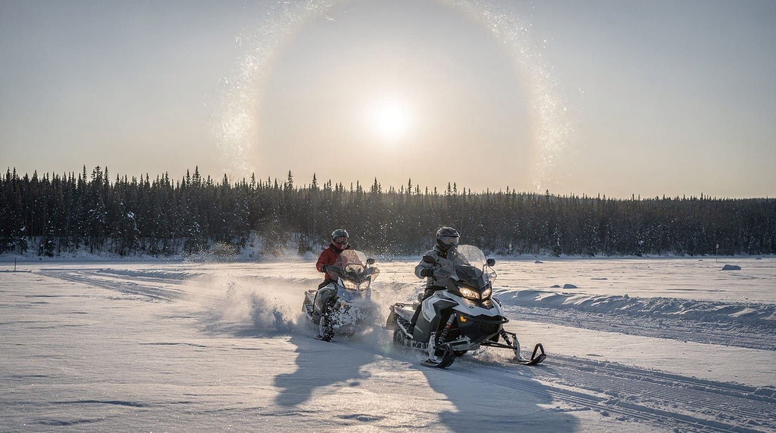 Motoslitta in due: come funziona il tandem
